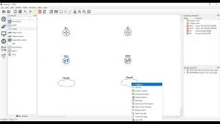 GNS3 - Configuración de VMNET + EQUIPOS + CABLEADO