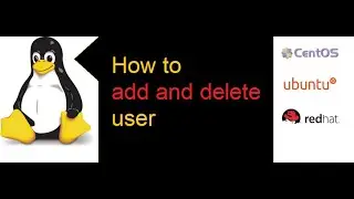 How to add and delete user in rhel redhat linux. basic interview question and user management