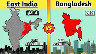 Bangladesh vs East India Full comparison 2021|Economy of Bangladesh 2021| comparison video 2021