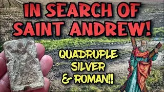 QUADRUPLE SILVER - ROMAN - And I’ve discovered a forgotten 300 year old love story - XP DEUS 2