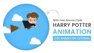 Harry Potter Animation | CSS Animation Tutorial