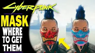 CYBERPUNK - HOW TO GET AN INSANE KABUKI MASK IN CYBERPUNK 2077 - MASK LOCATIONS!!