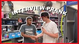 Interview Prank in Walmart!!!