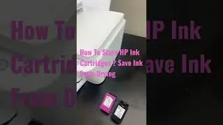 How To Store Ink Cartridges To Save Ink From Drying ?