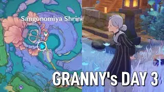 Day 3 - Granny Komaki’s Quest [Genshin Impact 2.1]