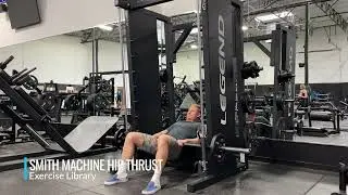 Smith Machine Hip Thrust