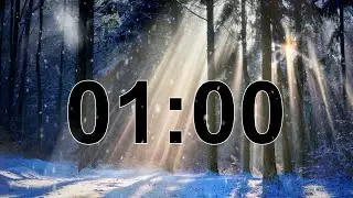 1 Minute Timer | Winter Time ❄️