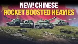 New Tech Tree Tanks: Rocket-Boosted Heavies!
