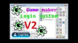 🎵💡⏩🔥Game Maker 8.0 : Login system V2 tutorial [Download Link] [HD]