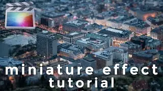How to make a TILT SHIFT effect video for FREE // (no plug-ins needed)