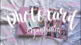 photocard organisation #14 {aespa, the boyz, itzy, le sserafim}