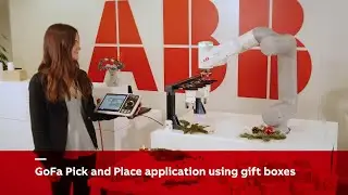 GoFa programmed to pick gifts with Wizard easy programming