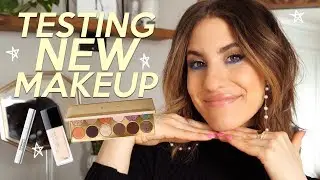 Testing FULL FACE of NEW Makeup: Drugstore & High End | Jamie Paige