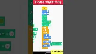 Scratch programming | Draw patterns | Draw flowers using programming in scratch