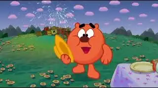 Смешарики - Ушёл, с**а! Ну, держись! Ща только скотчем примандюрю, обрубок! Догоню, п***ец тебе!