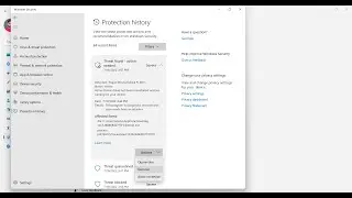 Thread found - and Action needed in windows Problem solved