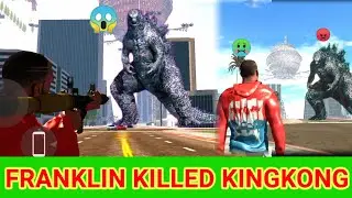 FRANKLIN KILLED KING KONG 😱 | INDIAN BIKE DRIVING 3D