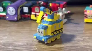 Thomas and friends (3D printed) bluebird all engines go characters review
