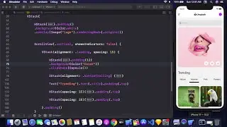 UnSplash App Concept UI Using SwiftUI - Designing UnSplash App UI Using SwiftUI - SwiftUI Tutorial