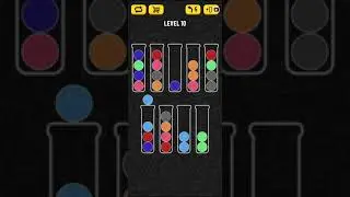 Ball Sort Puzzle - level 10
