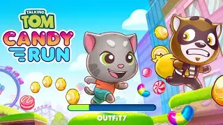 Talking Tom Candy Run Walkthrough Gameplay (iOS, Android)