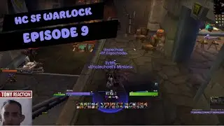 WoW Classic HC SF |  Battle of Hillsbrad / Captain Ironhill | Episode 9 | Affliction Warlock