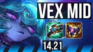 VEX vs HWEI (MID) | 8/1/3, Legendary | KR Diamond | 14.21