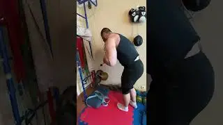 Разгибание на трицепс в блоке,рекорд 