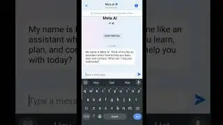 Messenger Meta AI Chat update #Messenger #MetaAI #MessengerMetaAI