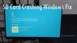 Fix for Inserting SD Card Crashes Windows With Blue Screen | Dell Laptops | Anker Card Reader