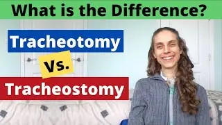 Tracheotomy versus Tracheostomy. What is the Difference? #shorts  Life with a Vent