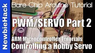 50. How to connect a Hobby Servo to the ARM Microcontroller Part 2 - ARM STM32 Microcontroller