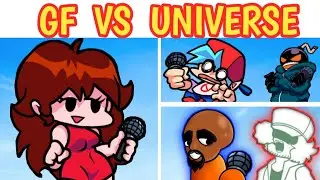 Friday Night Funkin' - Girlfriend Vs FNF Universe | (Gf Vs WHITTY, MATT, GARCELLO, GHOST BF)