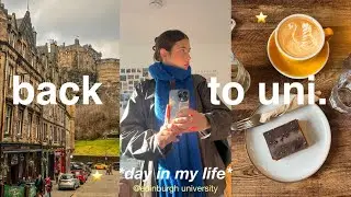 BACK TO UNI vlog 🎧lectures, study, grwm & party