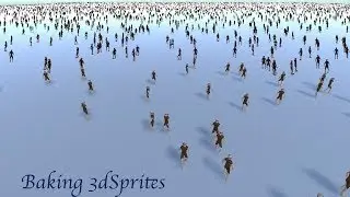 [Unity3d] 3dSprites: Baking models into sprites