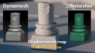 Displacement map workflow from Zbrush to Arnold