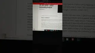 How to work Log4j vulnerability |short video