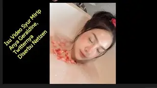 Video Syur Mirip Anya Geraldine, Twitternya Diserbu Netizen