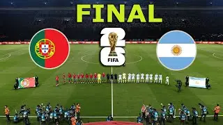 PORTUGAL vs ARGENTINA - FINAL | FIFA World Cup 2026 USA | Full Match All Goals |  PES Gameplay