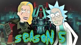 Рик и Морти аниме / Rick and Morty anime version intro (S05E10)