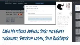 Cara Membuka Jurnal Yang Terkunci | ScienceDirect, IEEE Xplore, Springer