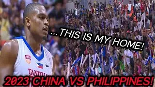 2023- HINDI PWEDE YAN SA AMING TERITORYO! JUSTIN BROWNLEE HINDI NAGPATALO! | China vs Philippines
