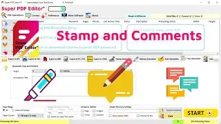 Pdf Annotation | Pdf Stamping | Pdf Markup | PDF Processor | Super PDF Editor | Pulkitsoft