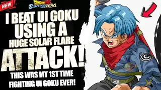 Sparking Zero:  I Destroyed Ultra Instinct Goku Using a solar Flare lol | DBZ Sparking Zero Gameplay