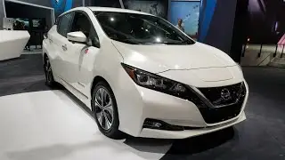 2018 Nissan Leaf SL First Look Inside and Out