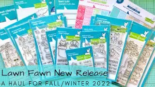 Lawn Fawn New Release Haul | Fall & Winter 2022