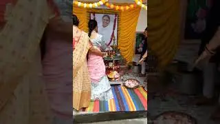 Janmashtami Puja perfomed by Students of Amrita Vidyalayam Kolkata. 23.08.2024.