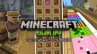 Texture pack for MCPE 1.20+ SimplifY