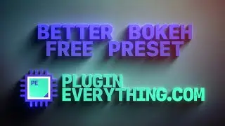 How To Get Better Camera Lens Blur in After Effects For Free - Better Bokeh