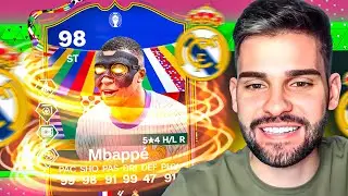 TIREI O MBAPPÉ do REAL MADRID no FUT DRAFT 97 ⭐️! FC 24